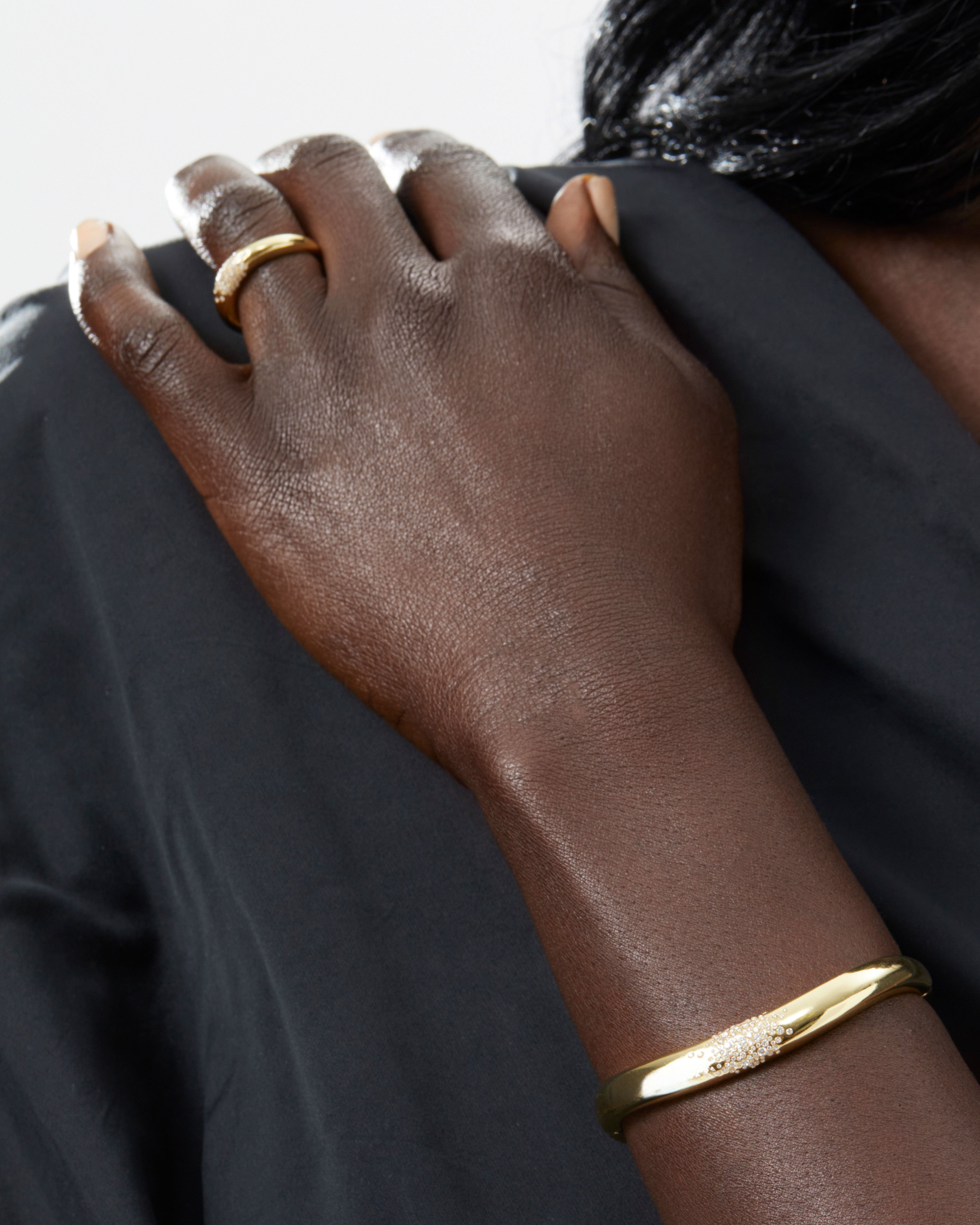 Arc Bangle & Arc ring SET