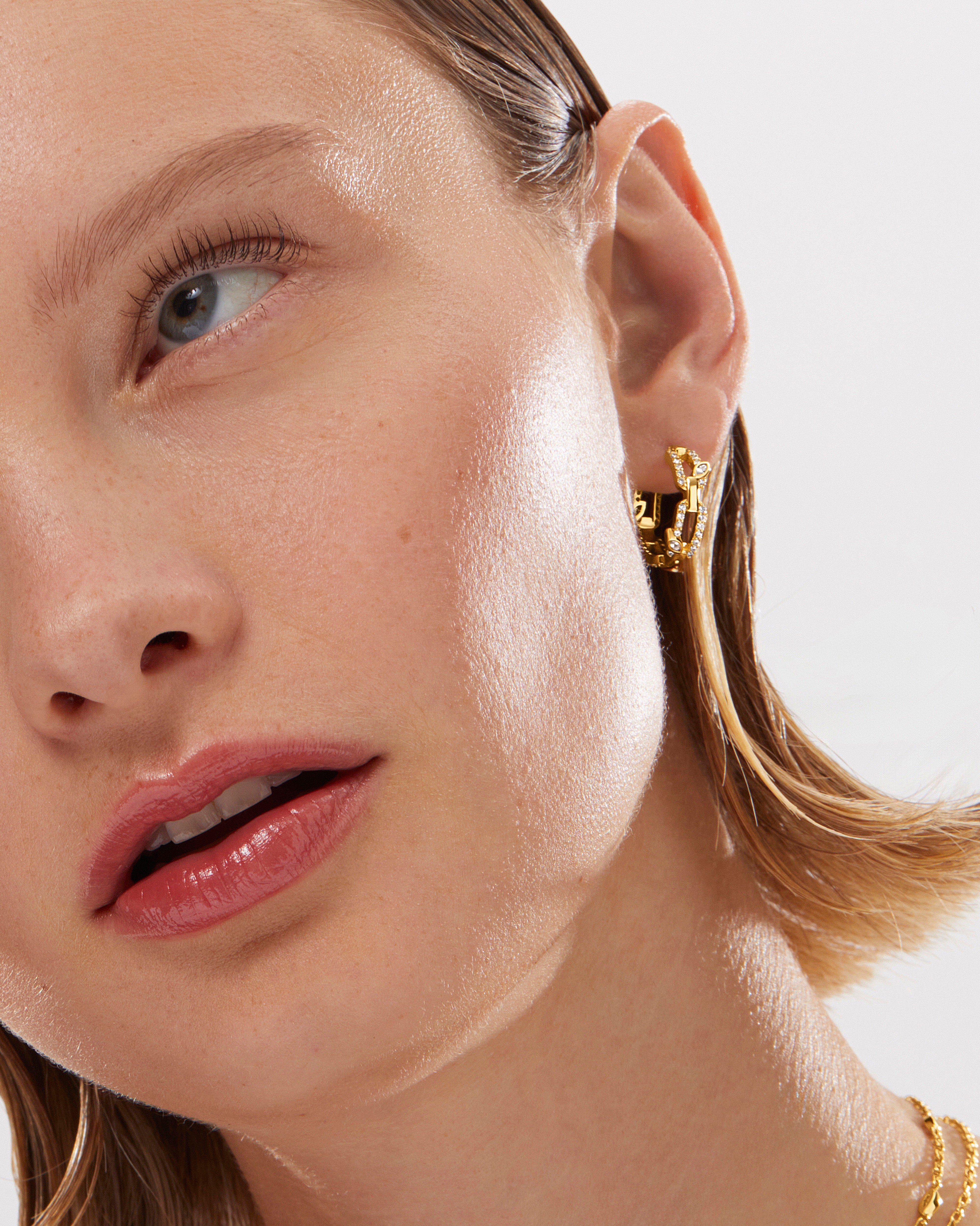 Veil Bracelet & Veil Hoop Set