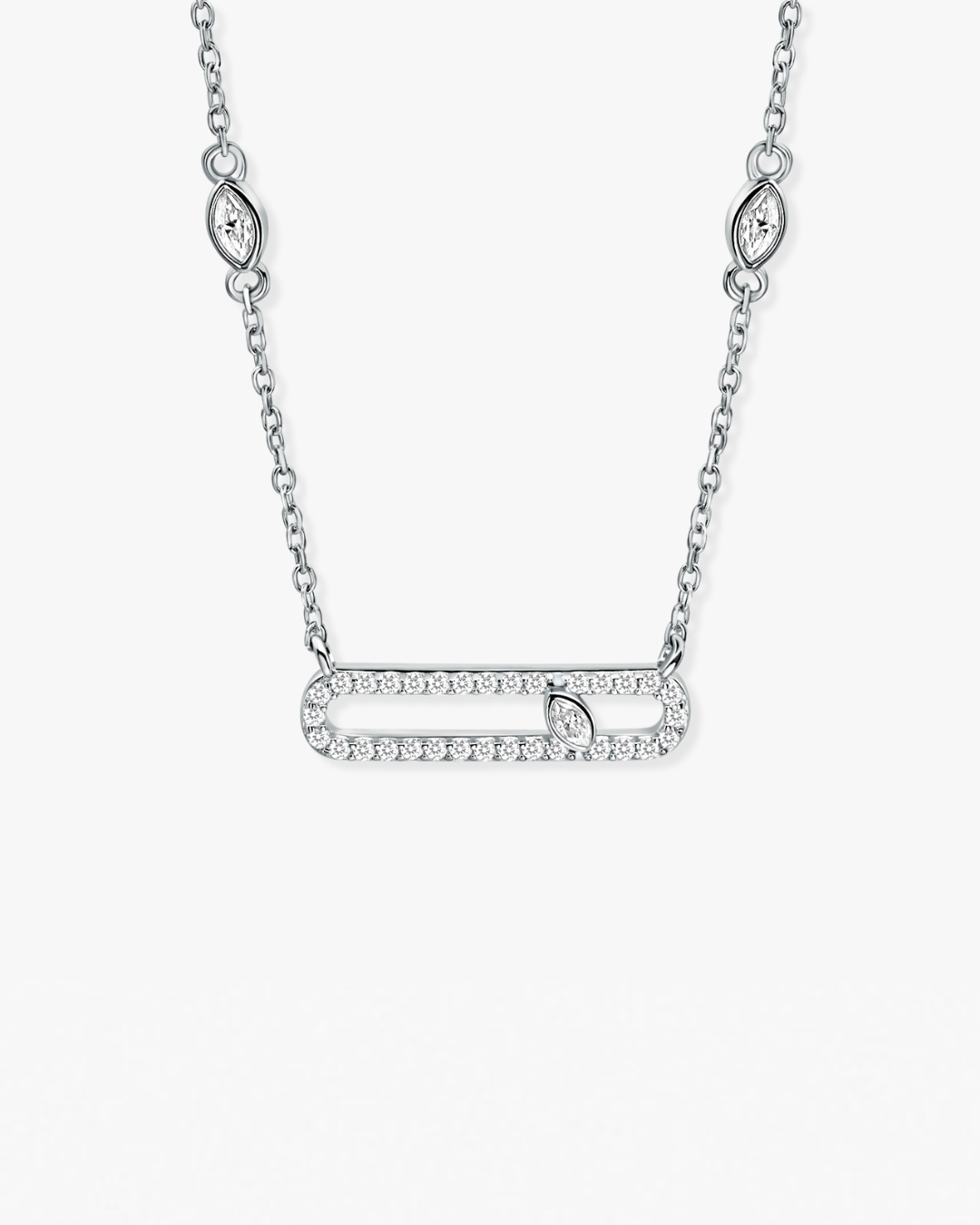 Halo Brilliance necklace