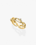 Echo Brilliance Ring – Gold Vermeil