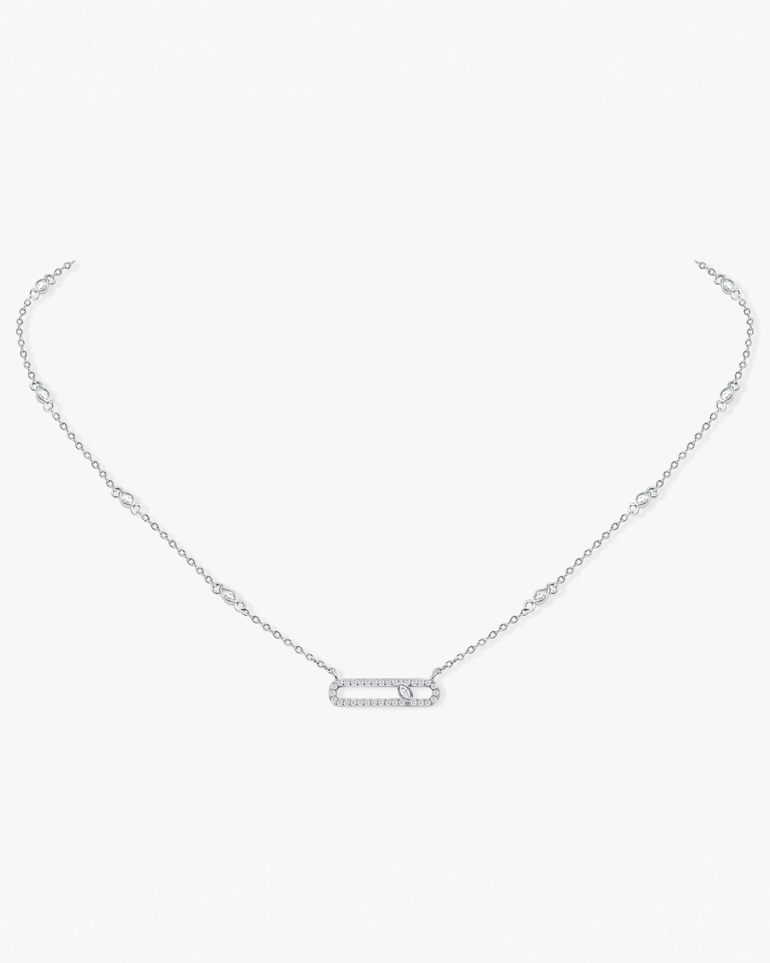 Halo Brilliance necklace