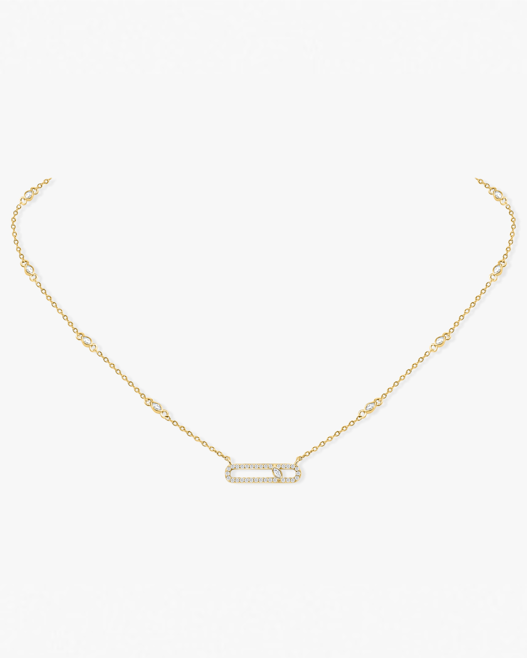 Halo Brilliance necklace