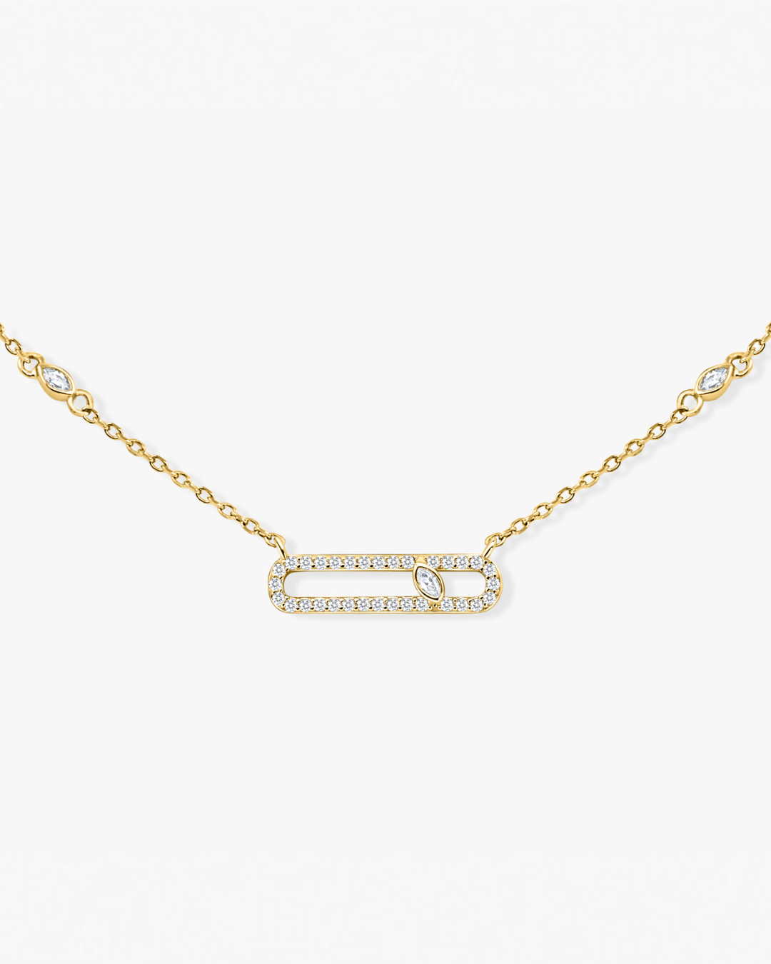 Halo Brilliance necklace