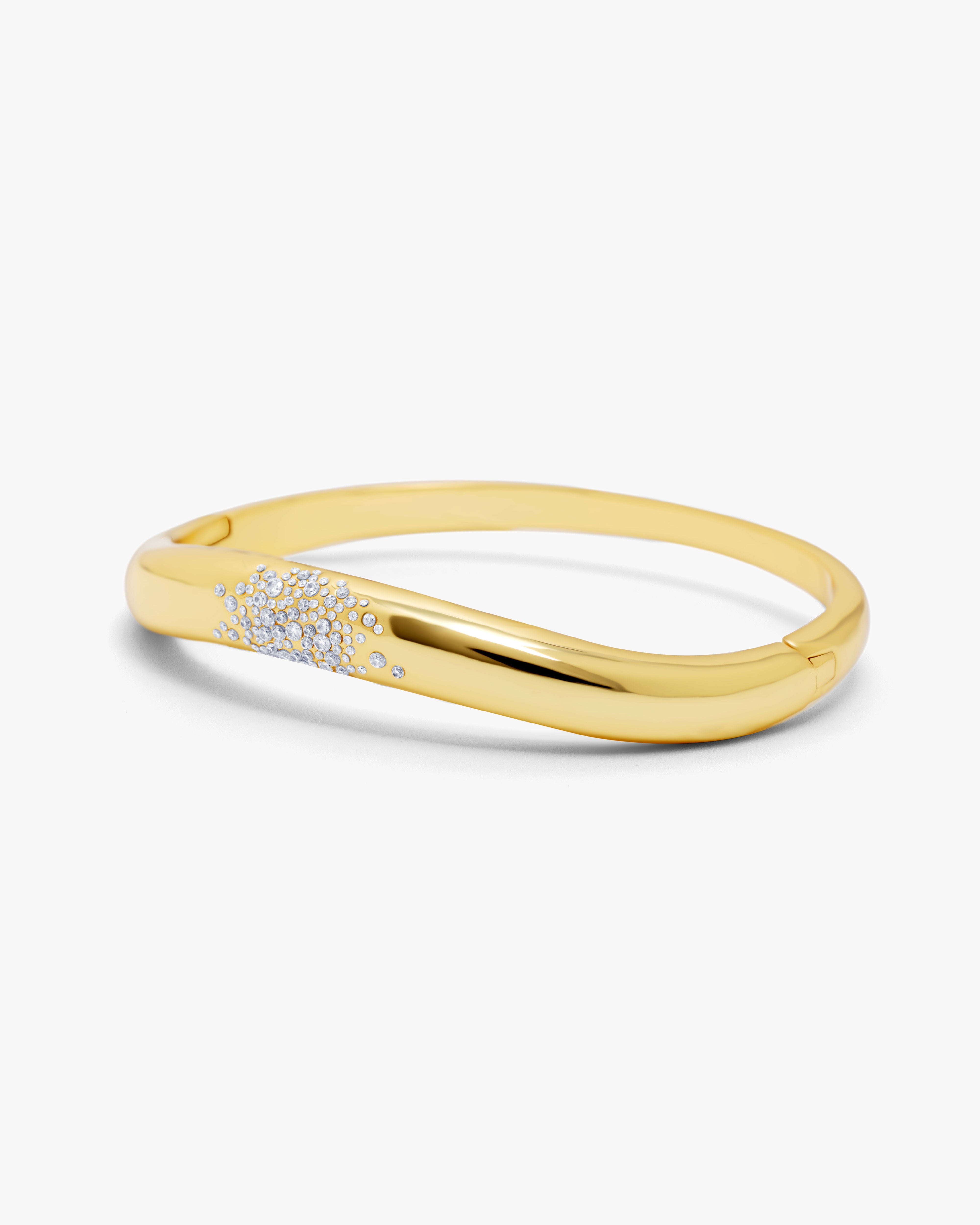 Arc Bangle & Mirrored Cascade SET