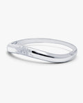 Arc Bangle – Sterling Silver