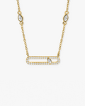 Halo Brilliance necklace – Gold Vermeil