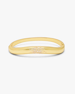 Arc Bangle – Gold Vermeil