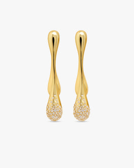 Mirrored Cascade – Gold Vermeil